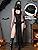 Mingnos Women Goth Dress Cutout High Slit Sheer Punk Festival Rave Outfits