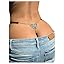 Women's Sparkling Butterfly Chain Underwear Low Rise Cheeky G String Panty