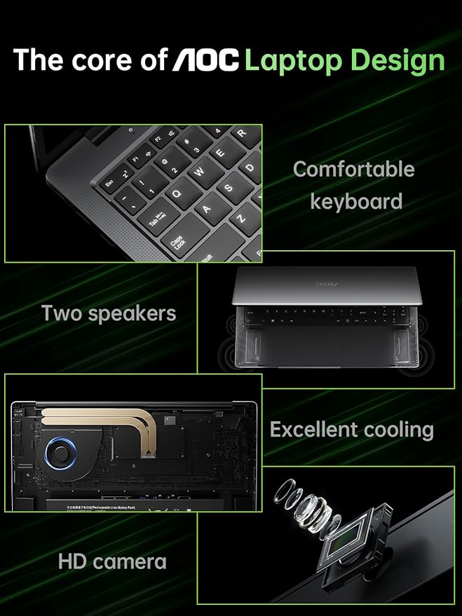2025 AMD Laptop Computer with Ryzen 7 5700U (8C/16T, Up to 4.3GHz) Ryzen Laptop With Radeon RX Vega 8 Graphics Laptop 16GB RAM 512GB NVMe SSD, Win 11, 16.1 FHD Display, WiFi 6,53Wh Battery,HDMI,Webcam