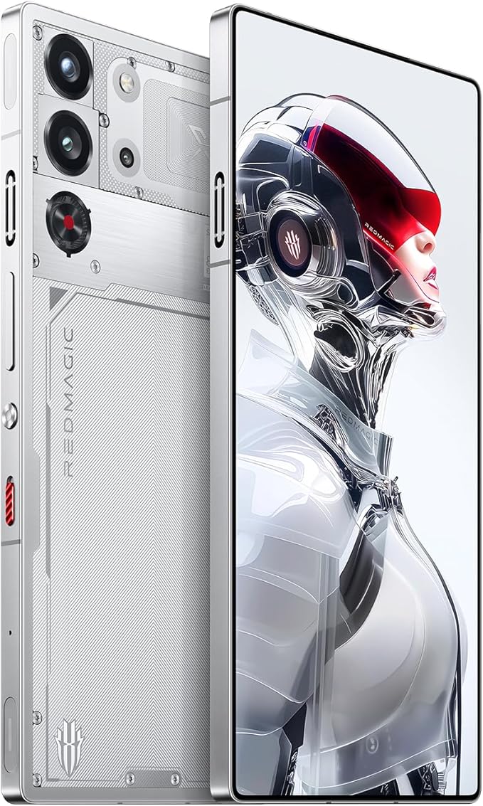 *ALMOST SOLD OUT* REDMAGIC 10S Pro Smartphone 5G, 144Hz Gaming Phone, 6.85" 1.5K AMOLED, Under Display Camera, Android Phone, 16+512GB, Dual-Sim, Unlocked Phone Silver